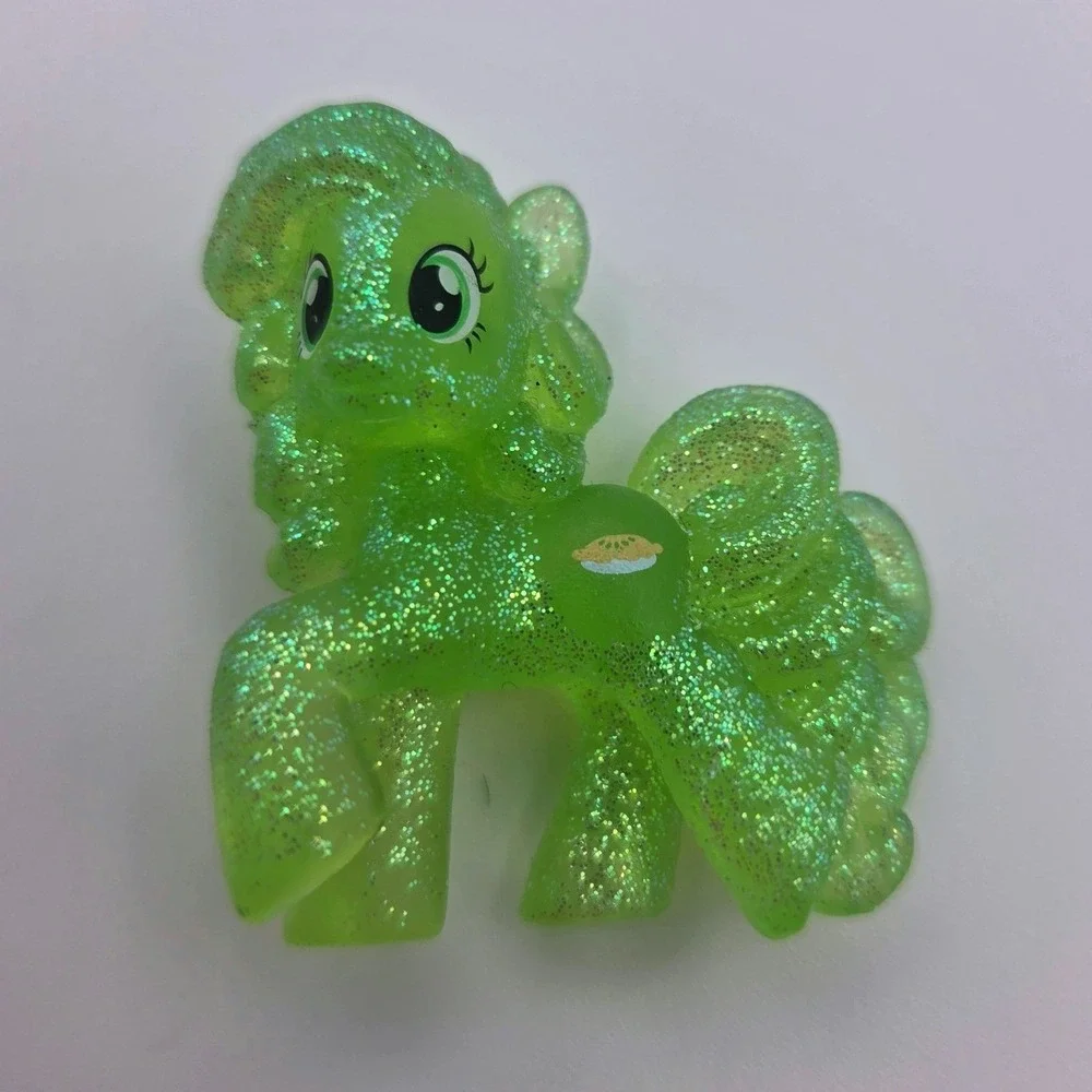 My Little Pony Peachy Sweet Glitter Series 3 Blind Bag Figure G4 Hasbro 2 Inch